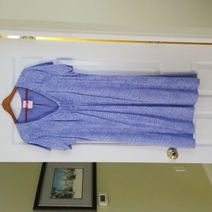 Women's 2X periwinkle blue dress
